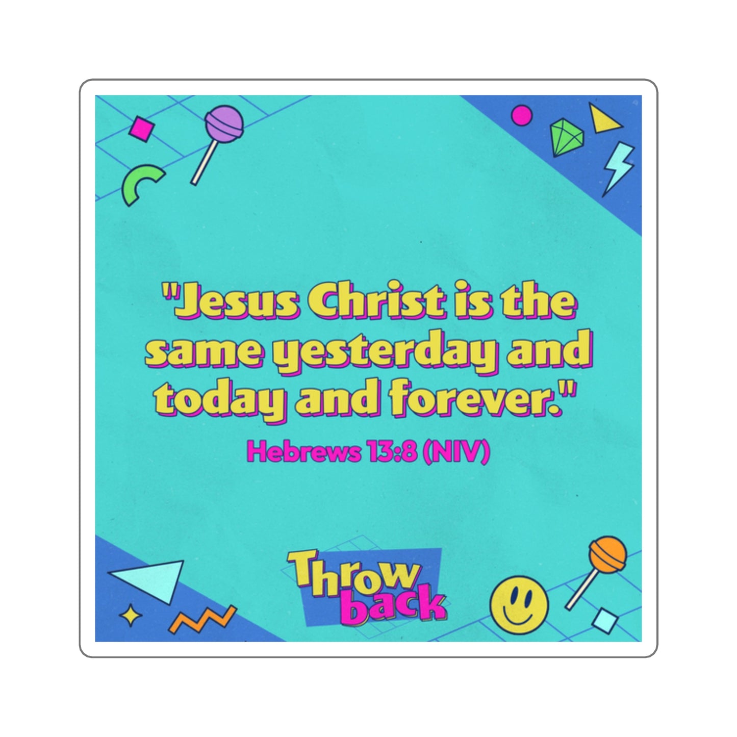 Memory Verse Sticker | V7 | Throwback Preschool