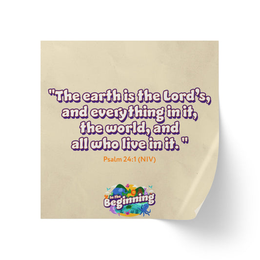 Memory Verse Sticker Roll | V9 | In The Beginning Preschool