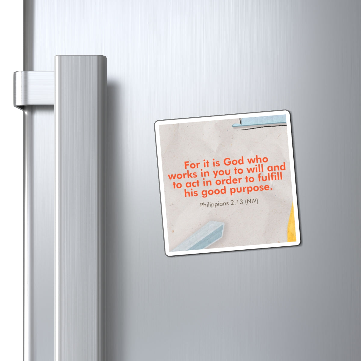 Memory Verse Magnet | V6 | Behind The Scenes Preschool