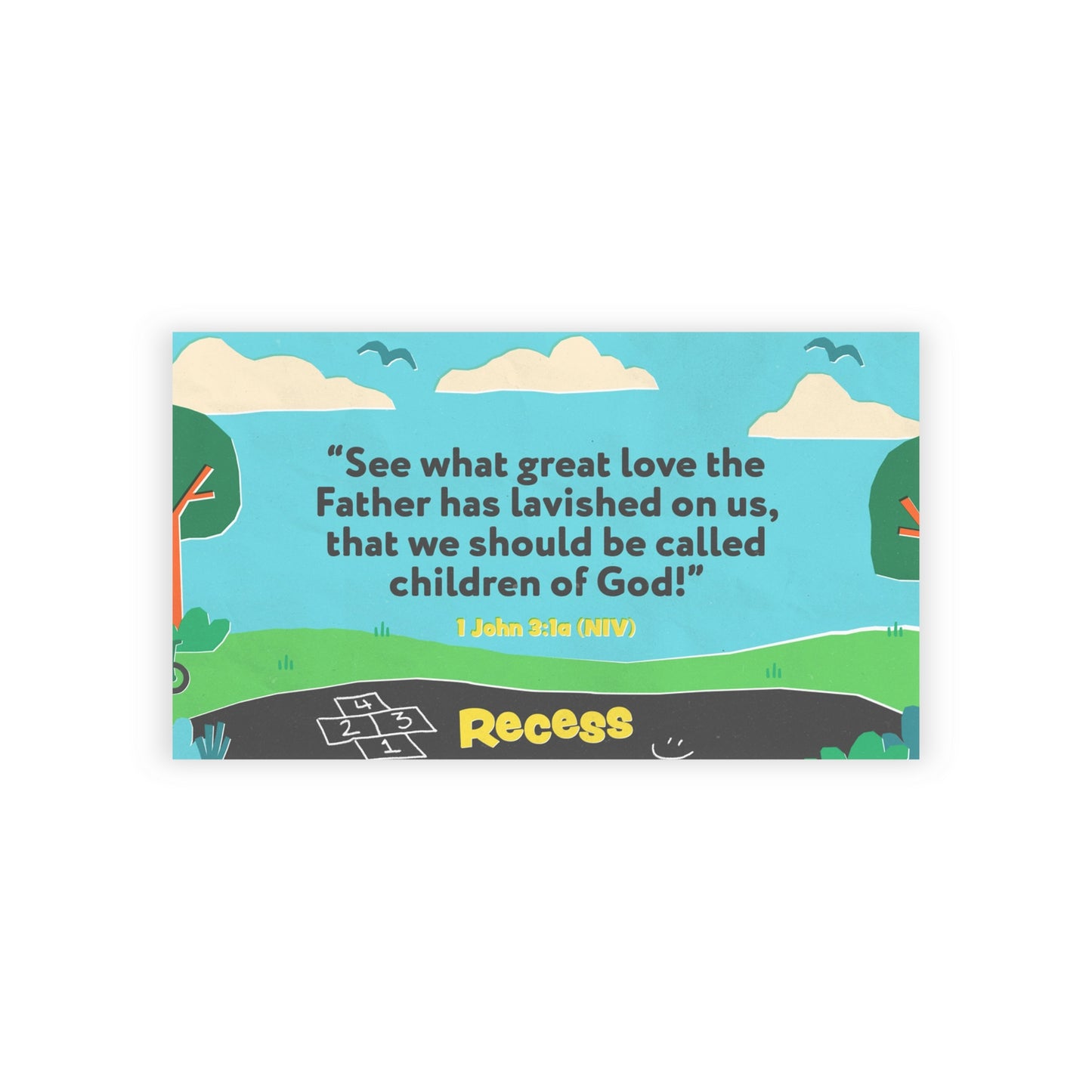 Memory Verse Cards | V7 | Recess Preschool