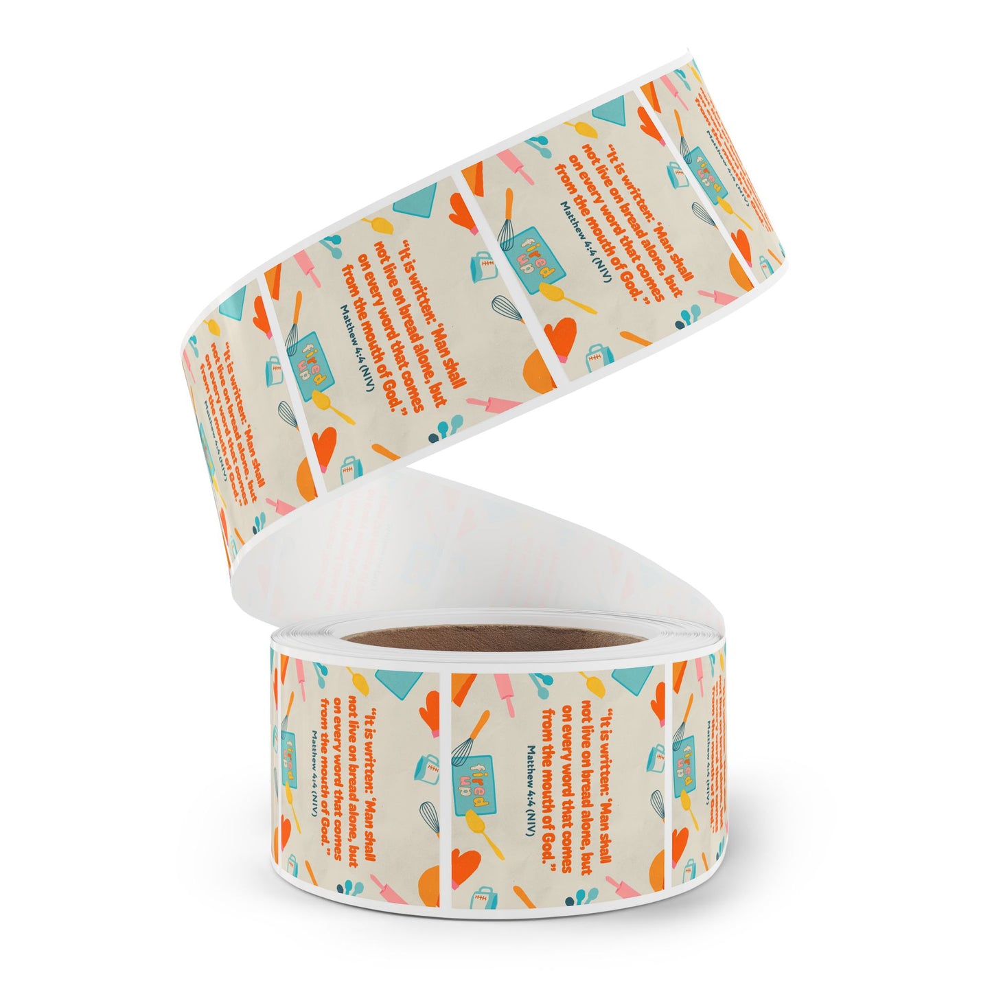Memory Verse Sticker Roll | V8 | Fired Up Preschool