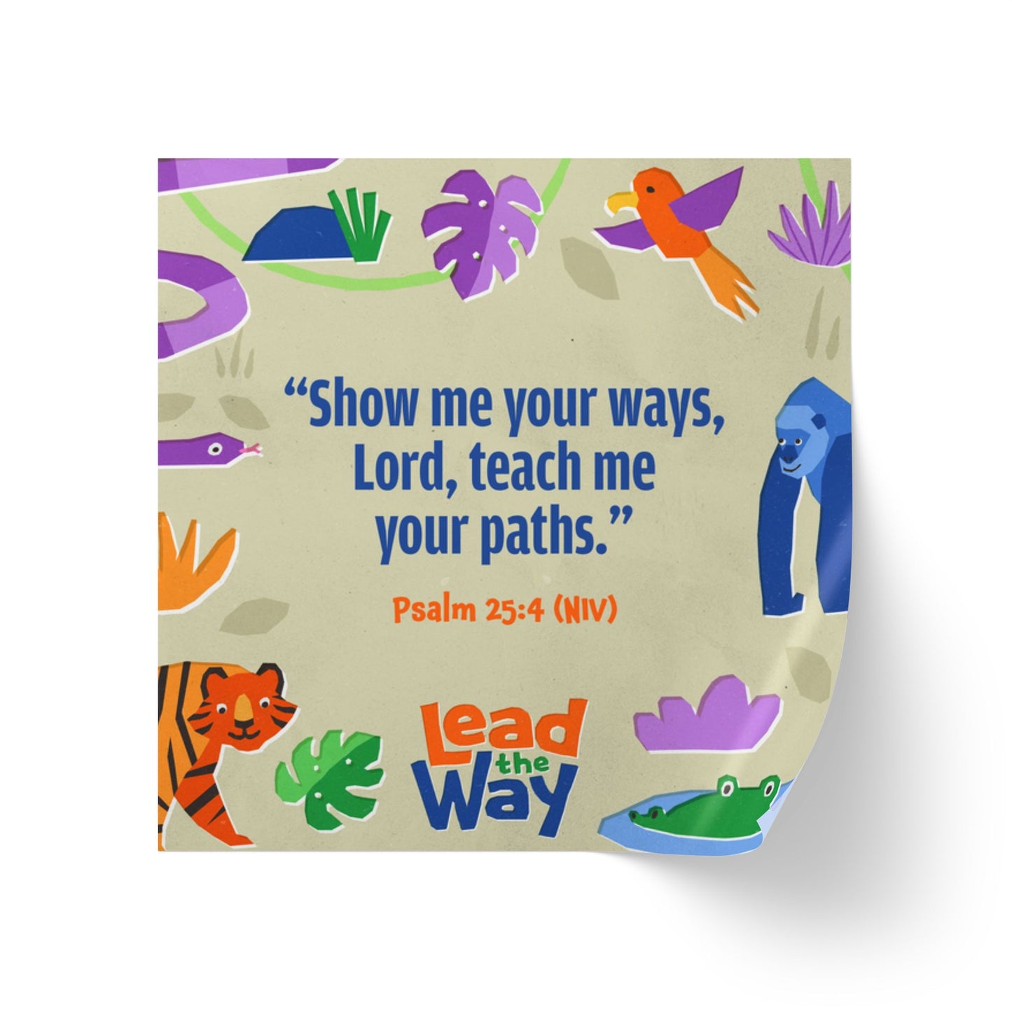 Memory Verse Sticker Roll | V7 | Lead the Way Preschool