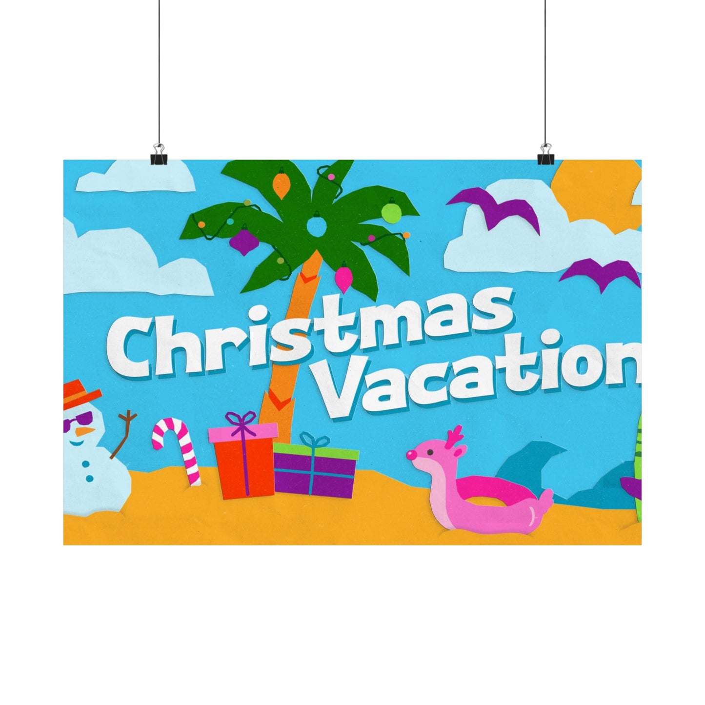 Poster | V7 | Christmas Vacation Preschool Series Graphic | Horizontal