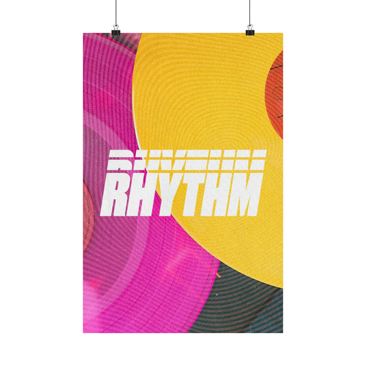 Poster | V7 | Rhythm Series Graphic | Vertical