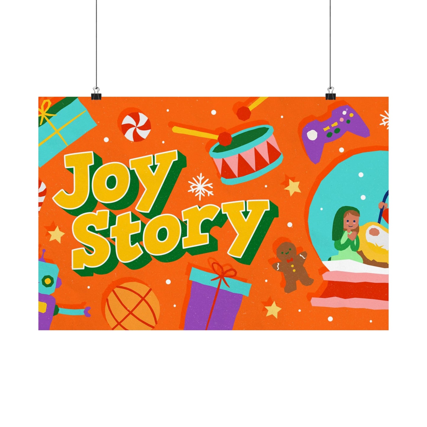 Poster | V8 | Joy Story Preschool Series Graphic | Horizontal