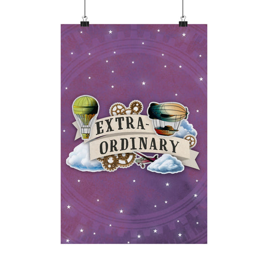 Poster | V9 | Extra-Ordinary Elementary Series Graphic | Vertical