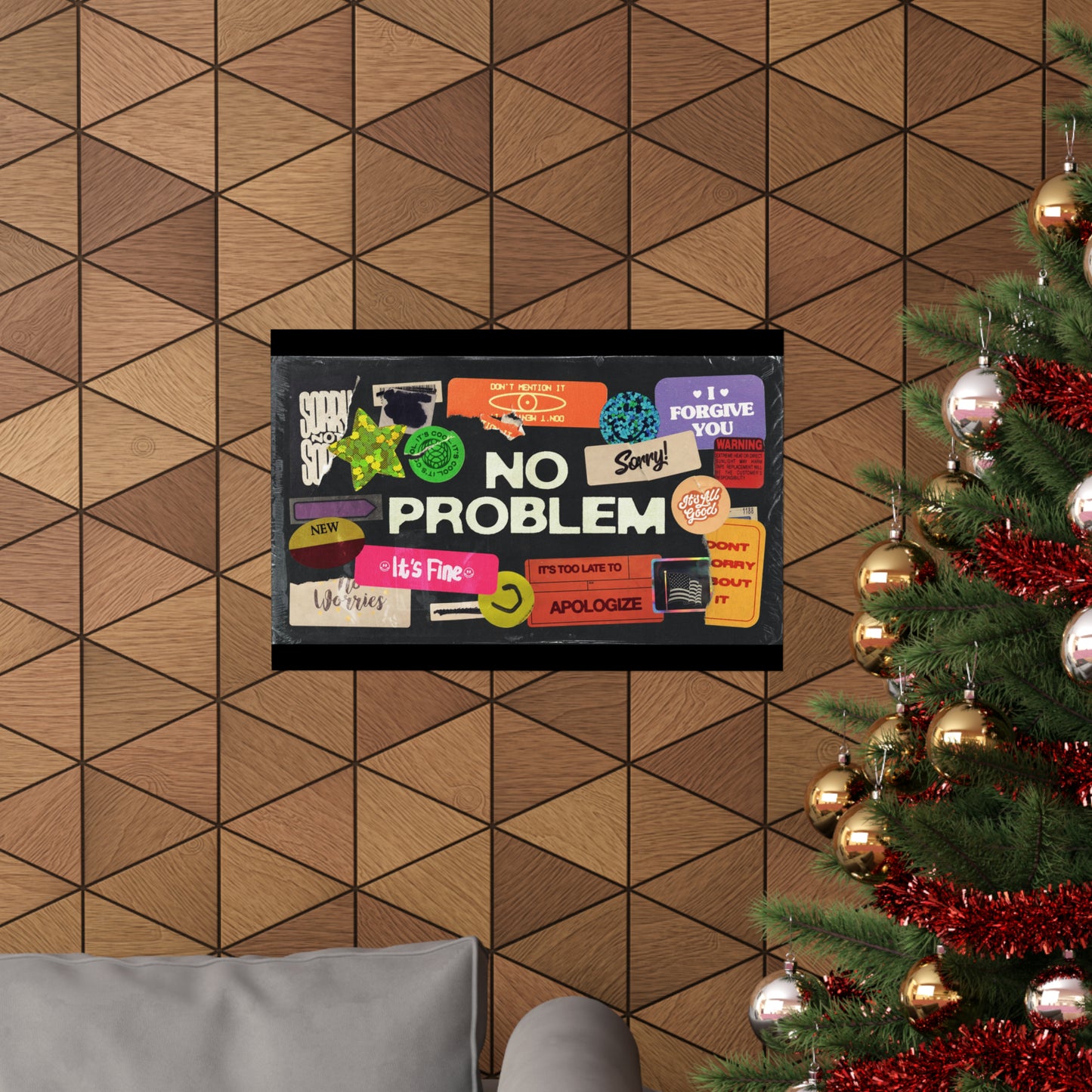 Poster I V6 I No Problem Series Graphic I Horizontal