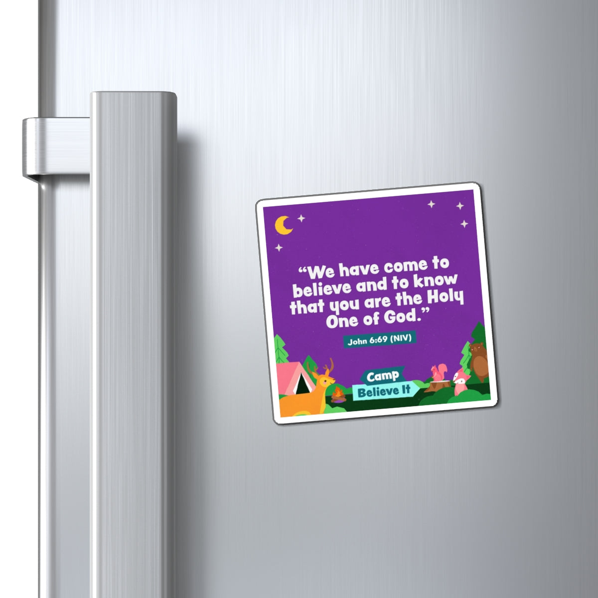 Memory Verse Magnet | V8 | Camp Believe It Preschool