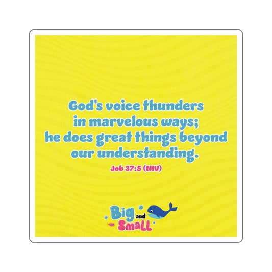 Memory Verse Sticker | V5 | Big and Small Preschool