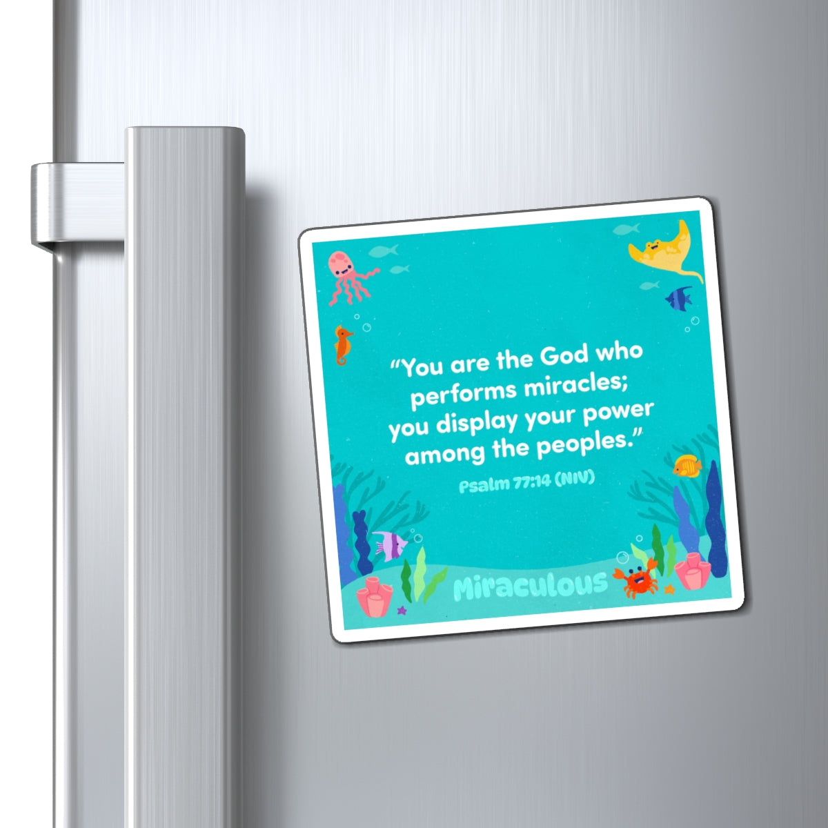 Memory Verse Magnet | V8 | Miraculous Preschool