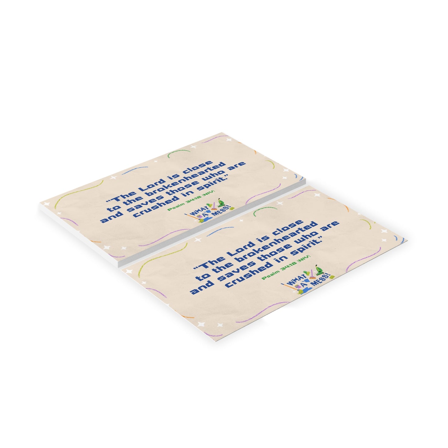 Memory Verse Cards | What A Mess Preschool