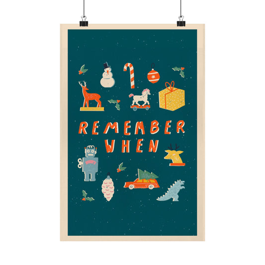 Poster | V8 | Remember When Series Graphic | Vertical