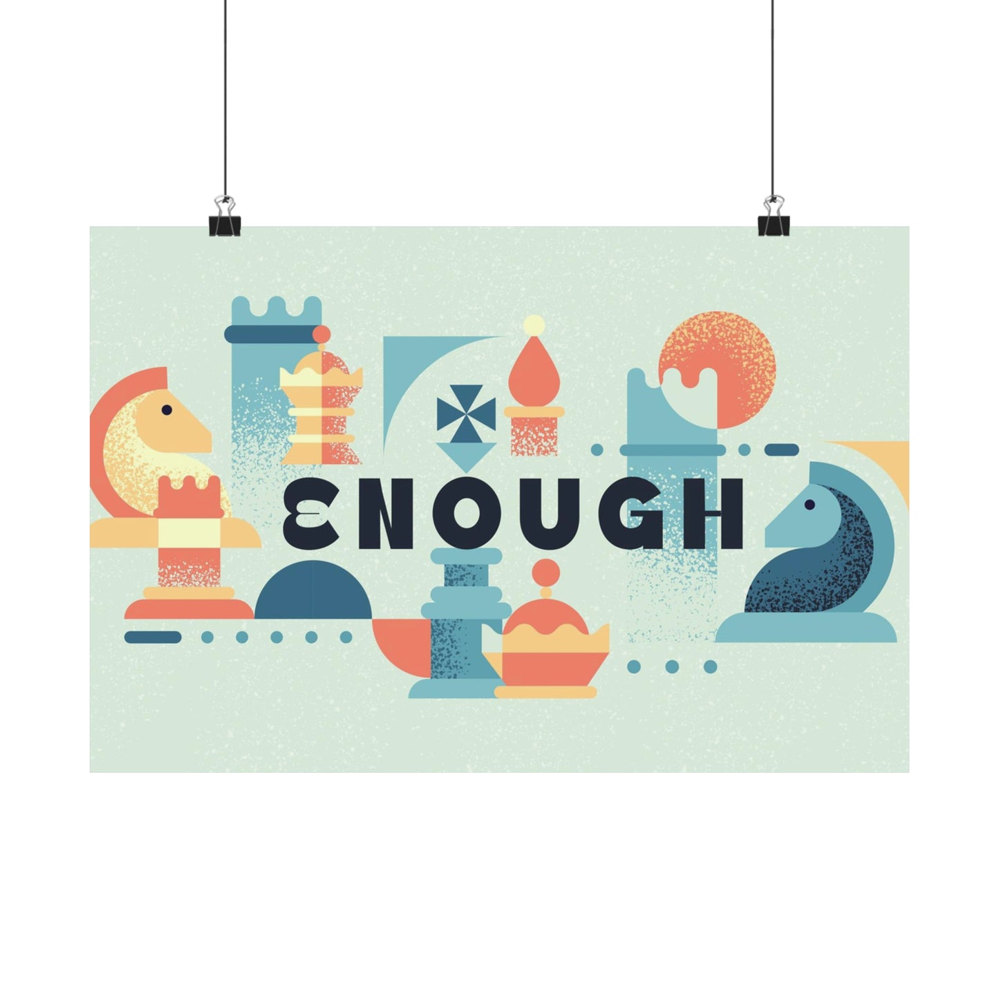 Poster | V7 | Enough Series Graphic | Horizontal