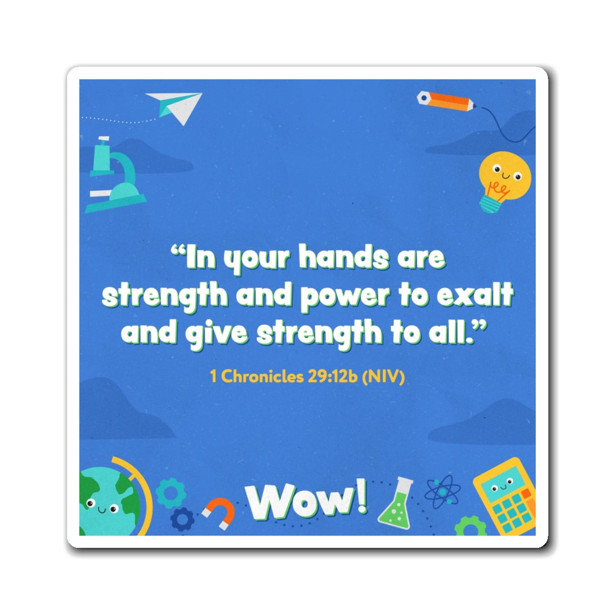 Memory Verse Magnet | V7 | Wow Preschool