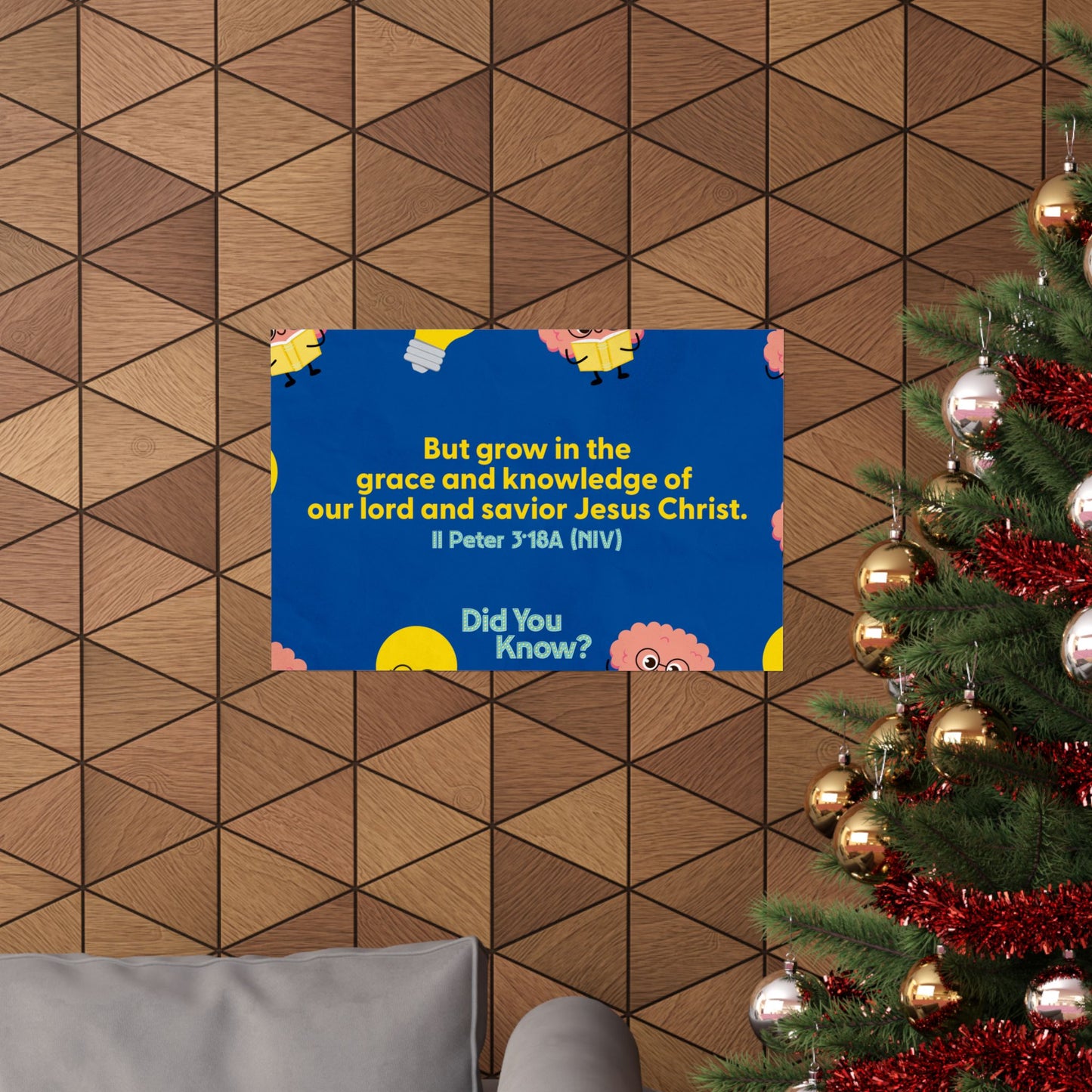 Poster | V5 | Did You Know? Preschool Memory Verse Graphic | Horizontal