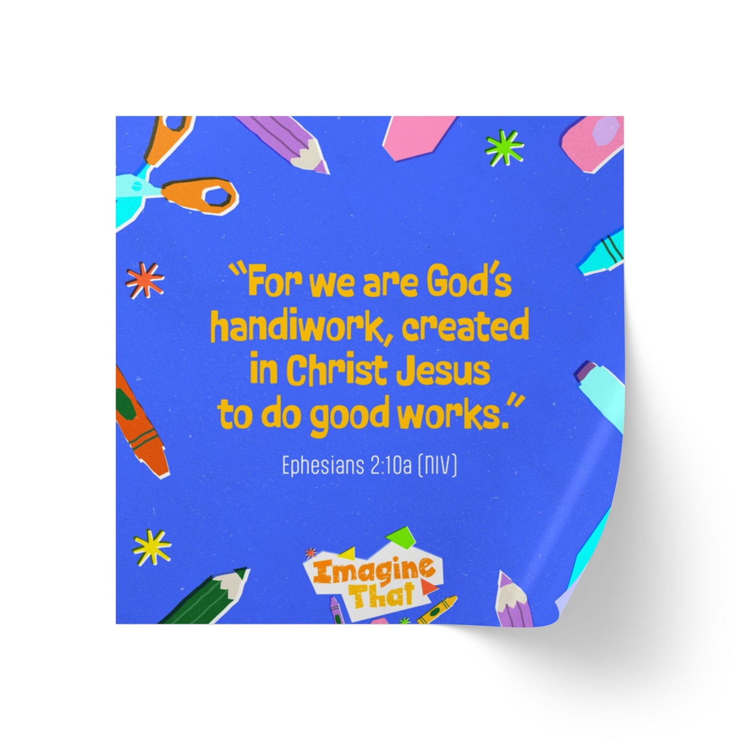 Memory Verse Sticker Roll | V8 | Imagine That Preschool