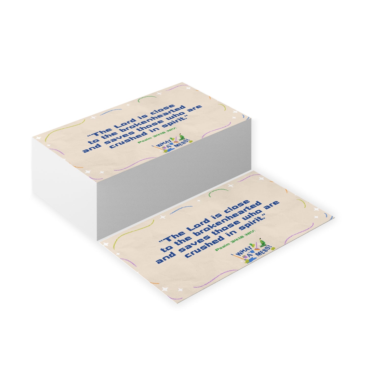 Memory Verse Cards | What A Mess Preschool