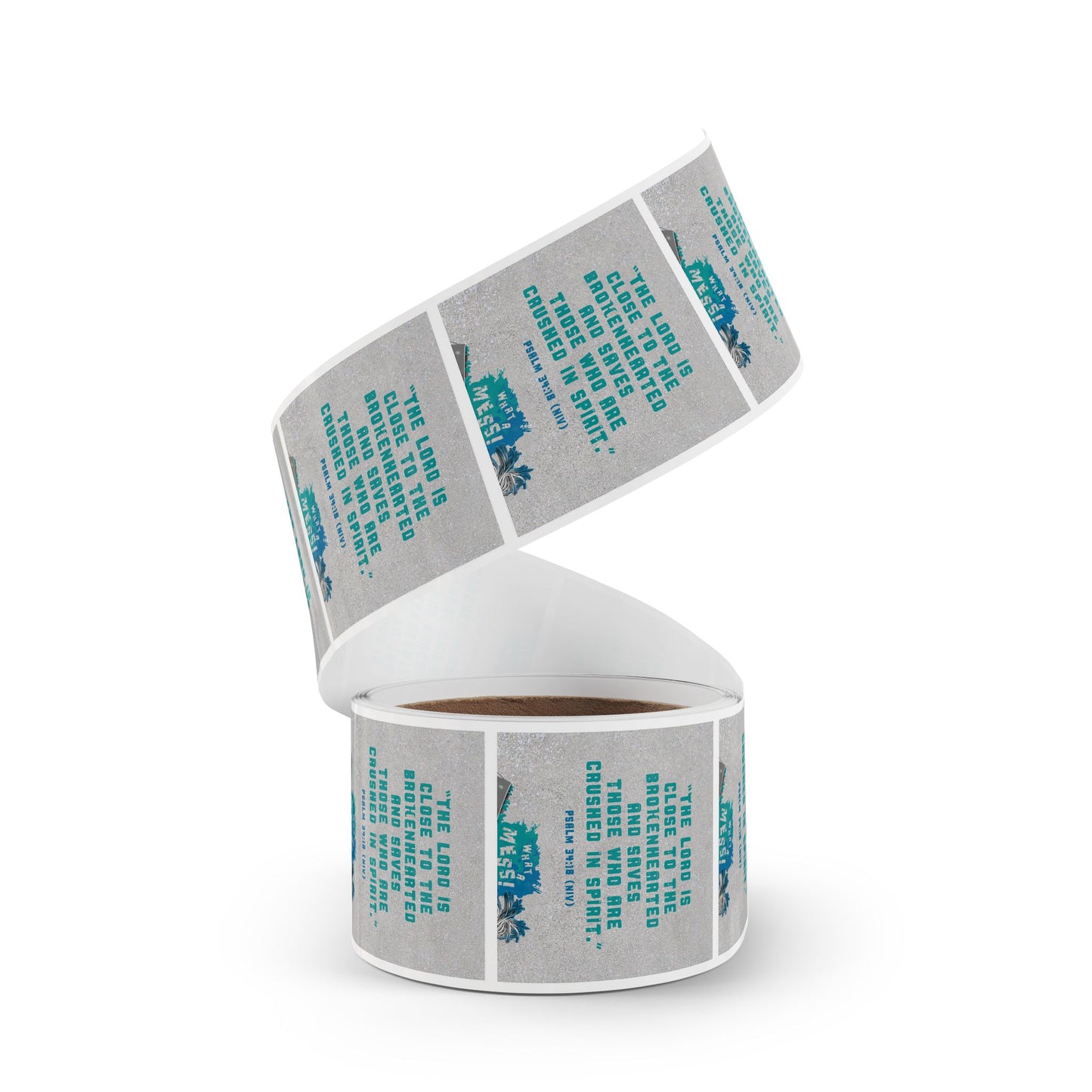 Memory Verse Sticker Roll | What A Mess Elementary