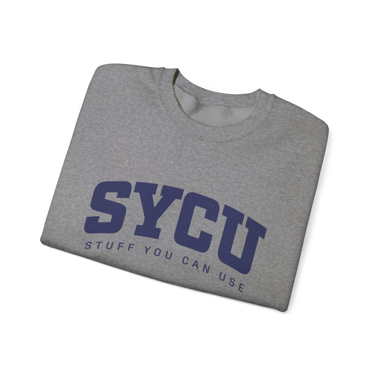 Navy College | SYCU | Crewneck