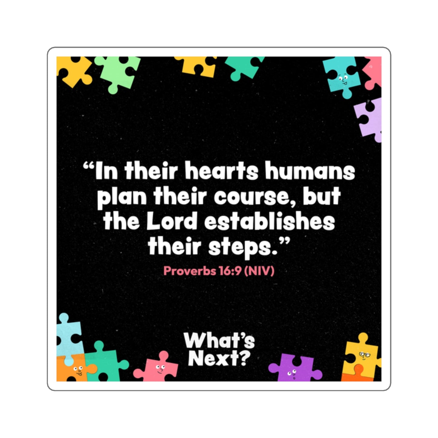 Memory Verse Sticker | V8 | What's Next Preschool