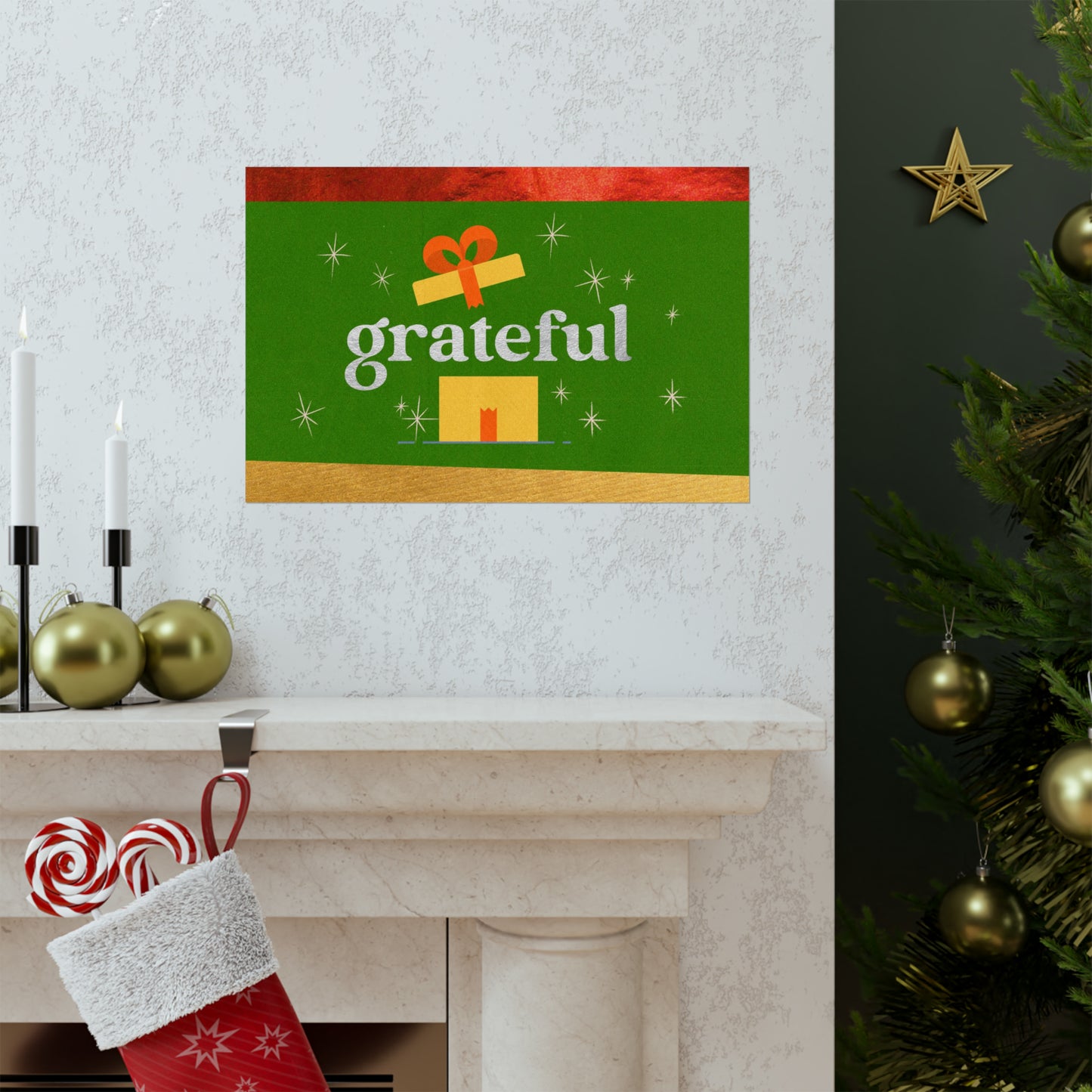 Poster | V7 | Grateful Series Graphic | Horizontal