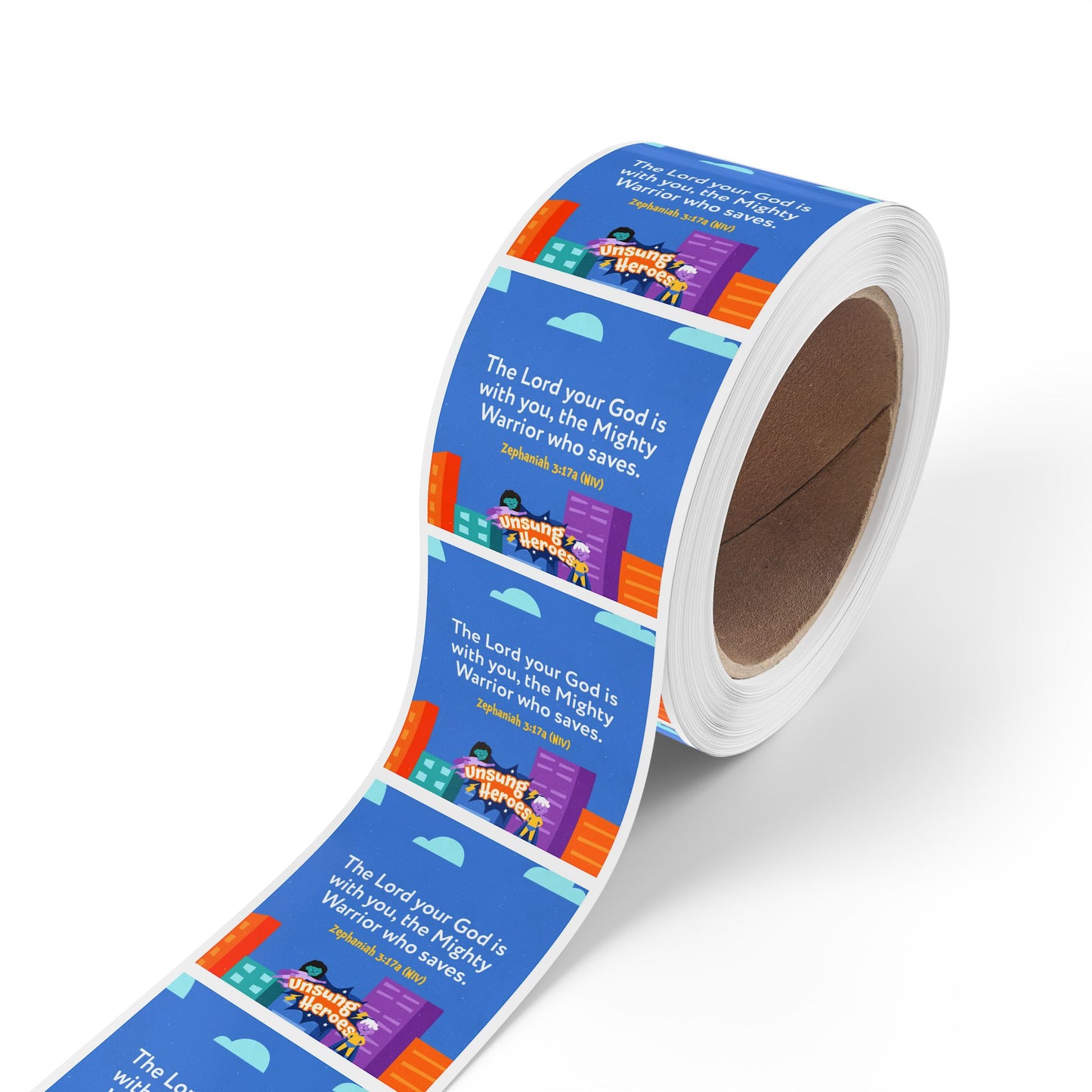 Memory Verse Sticker Roll | V8 | Unsung Heroes Preschool