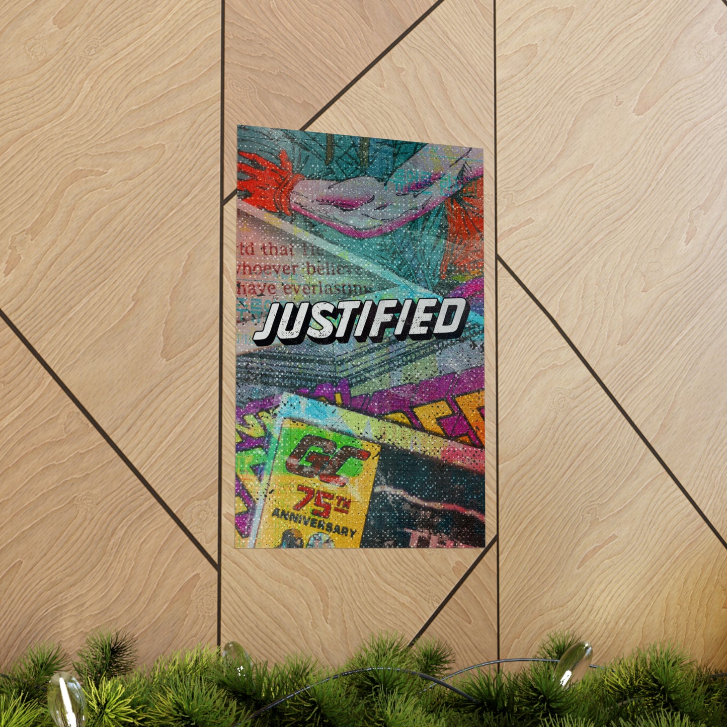 Poster | V7 | Justified Series Graphic | Vertical