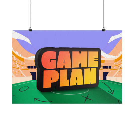 Poster | V8 | Game Plan Series Graphic | Horizontal