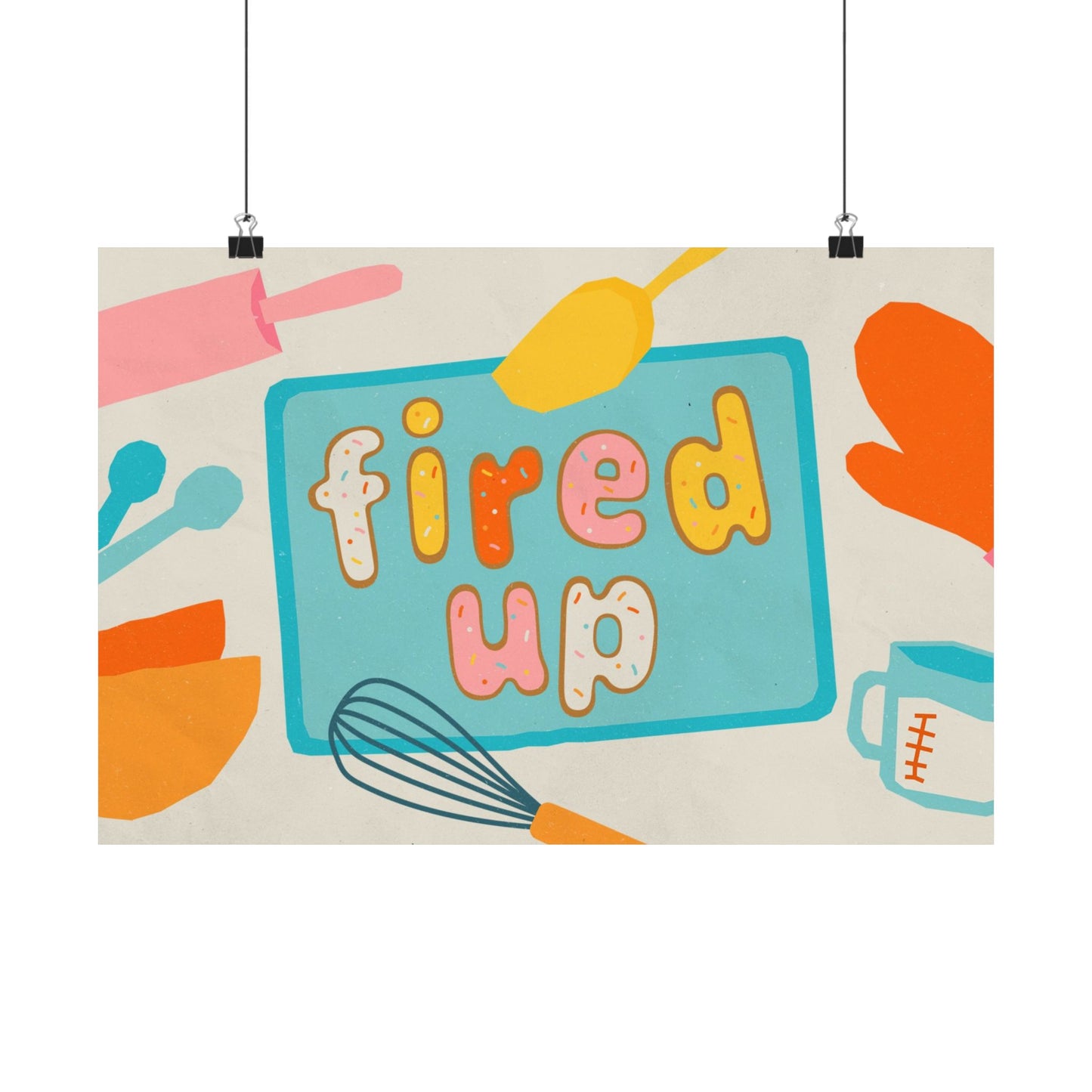 Poster | V8 | Fired Up Preschool Series Graphic | Horizontal