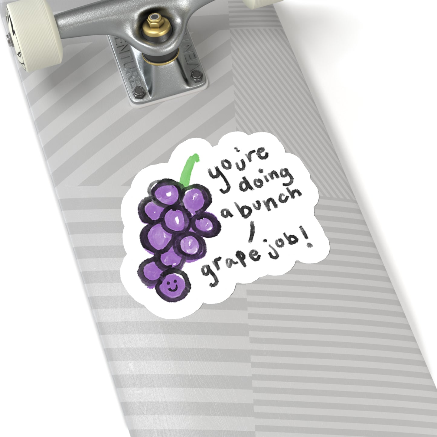 Grape Job Sticker