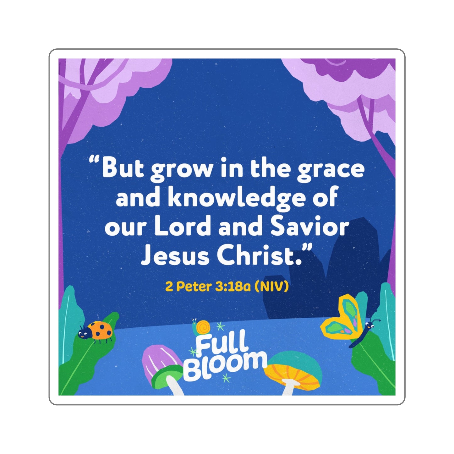 Memory Verse Sticker | V8 | Full Bloom Preschool