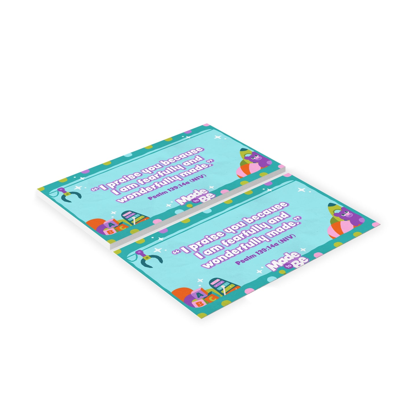 Memory Verse Cards | Made to Be Preschool