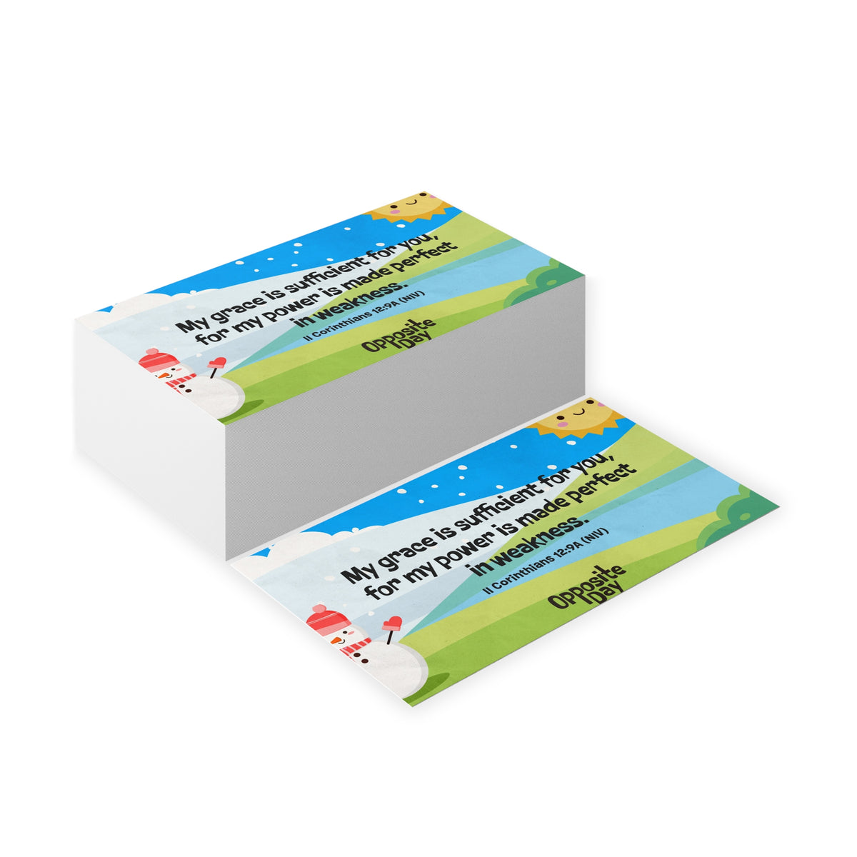Memory Verse Cards | V5 | Opposite Day Preschool