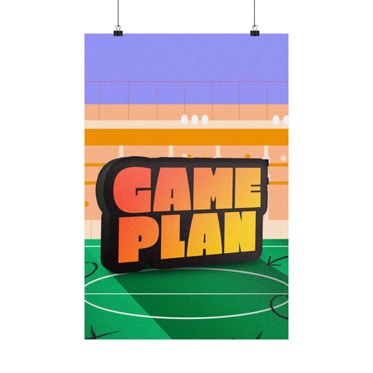 Poster | V8 | Game Plan Series Graphic | Vertical