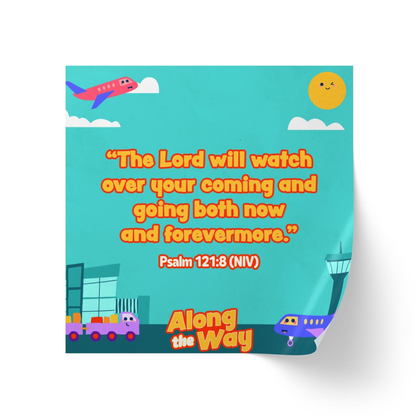 Memory Verse Sticker Roll | V8 | Along the Way Preschool