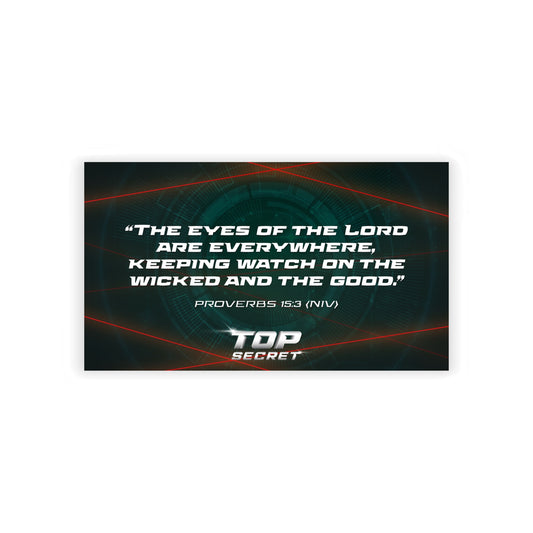 Memory Verse Cards | V9 | Top Secret Elementary