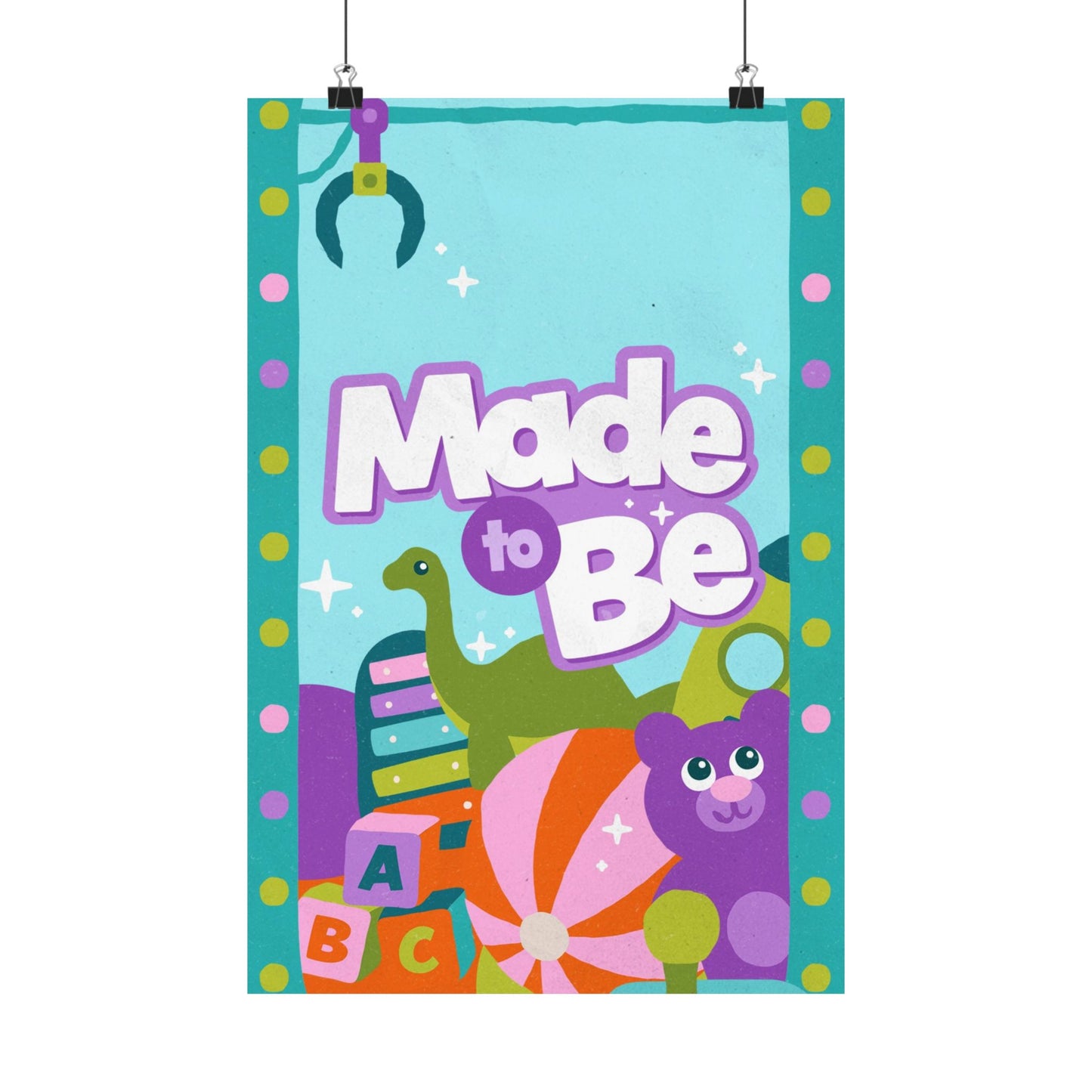 Poster | Made to Be Preschool Series Graphic | Vertical