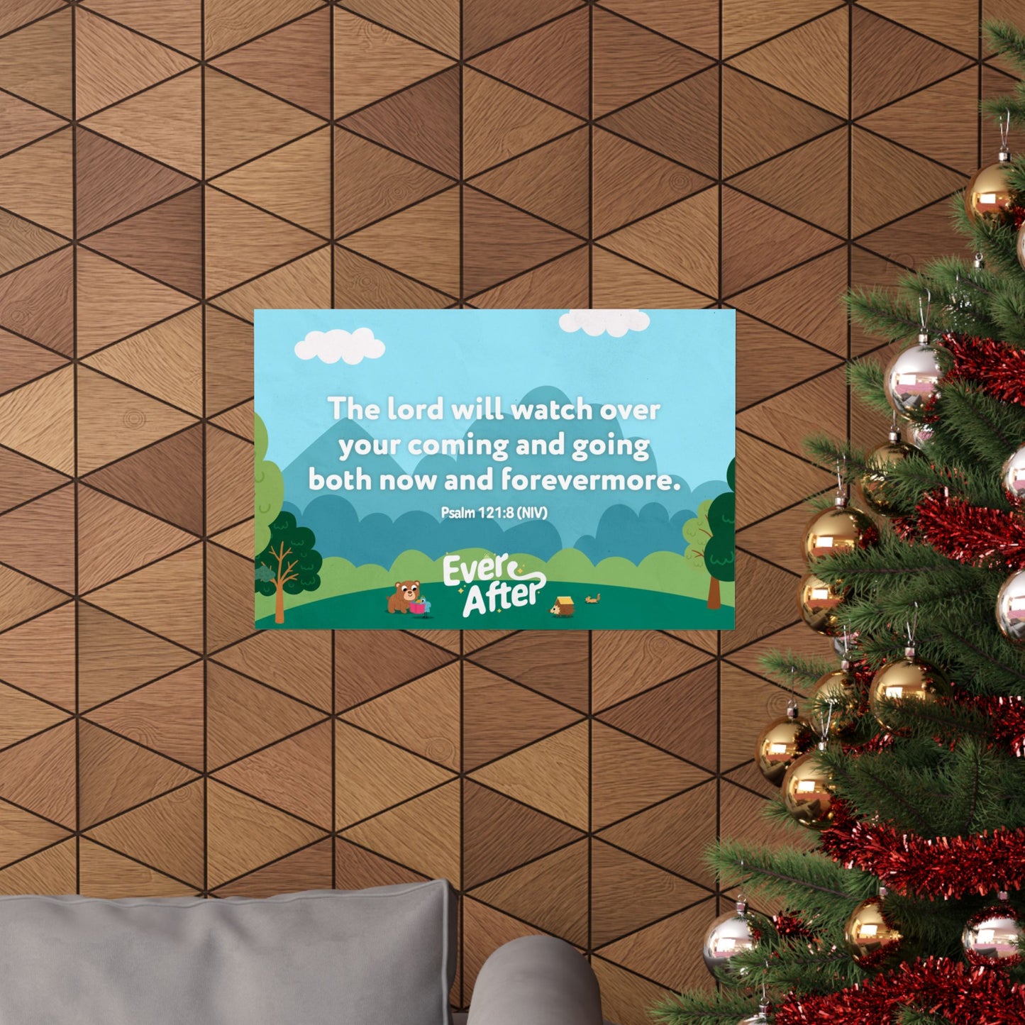 Poster | V5 | Ever After Preschool Memory Verse Graphic | Horizontal