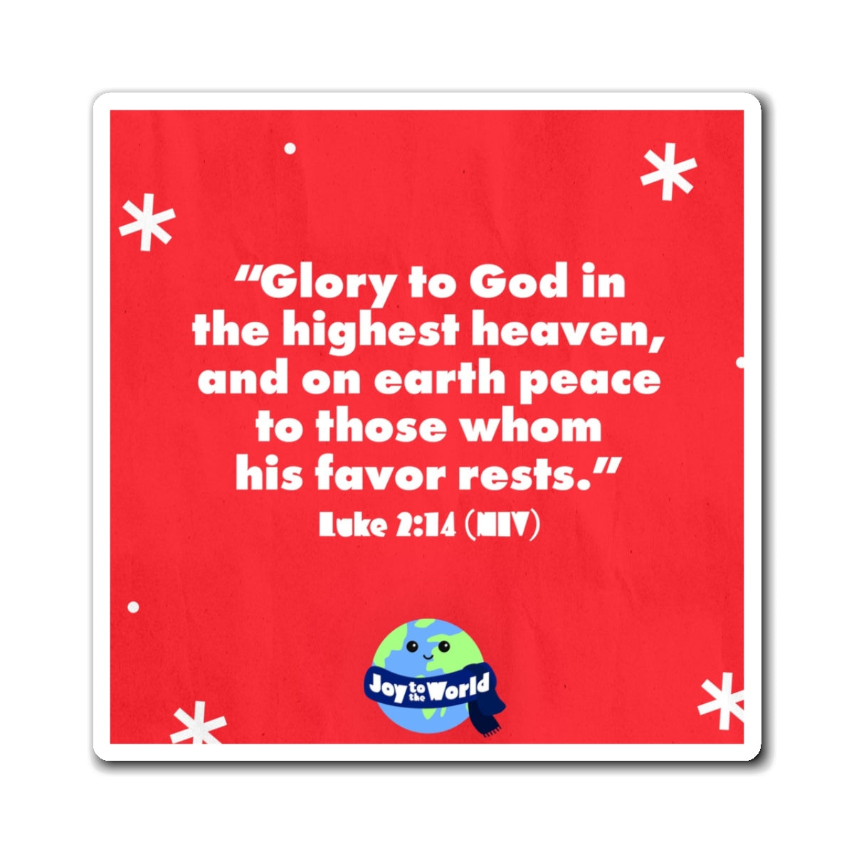 Memory Verse Magnet | V5 | Joy To The World Preschool