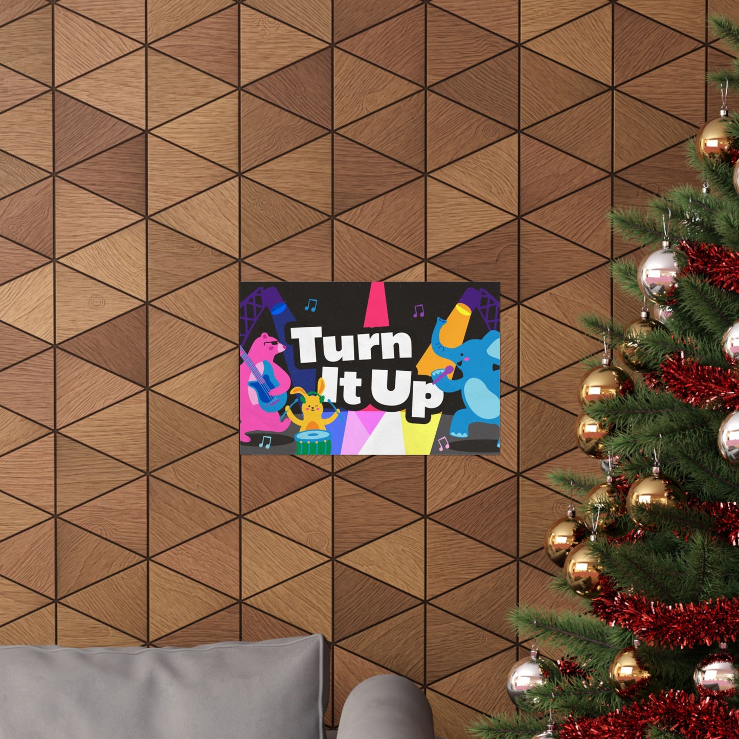 Poster | V7 | Turn It Up Preschool Series Graphic | Horizontal