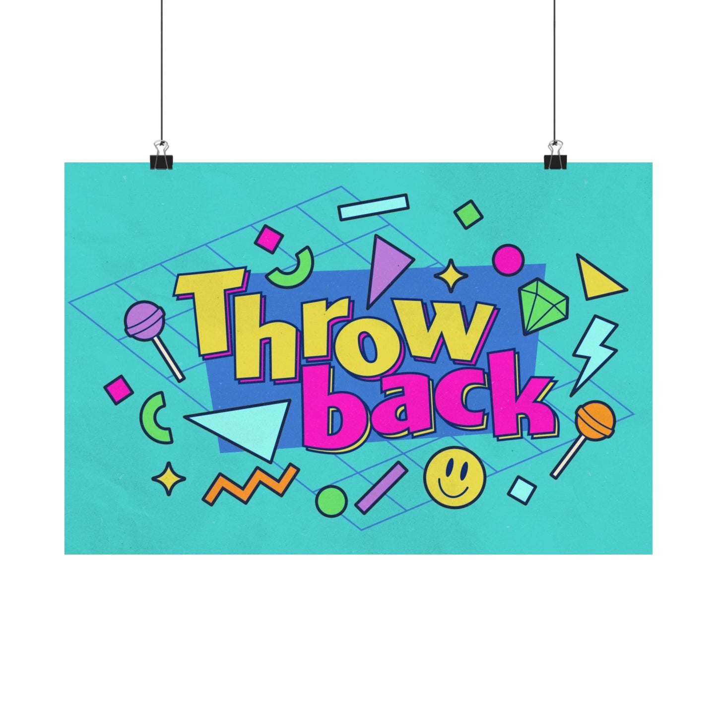 Poster | V7 | Throwback Preschool Series Graphic | Horizontal