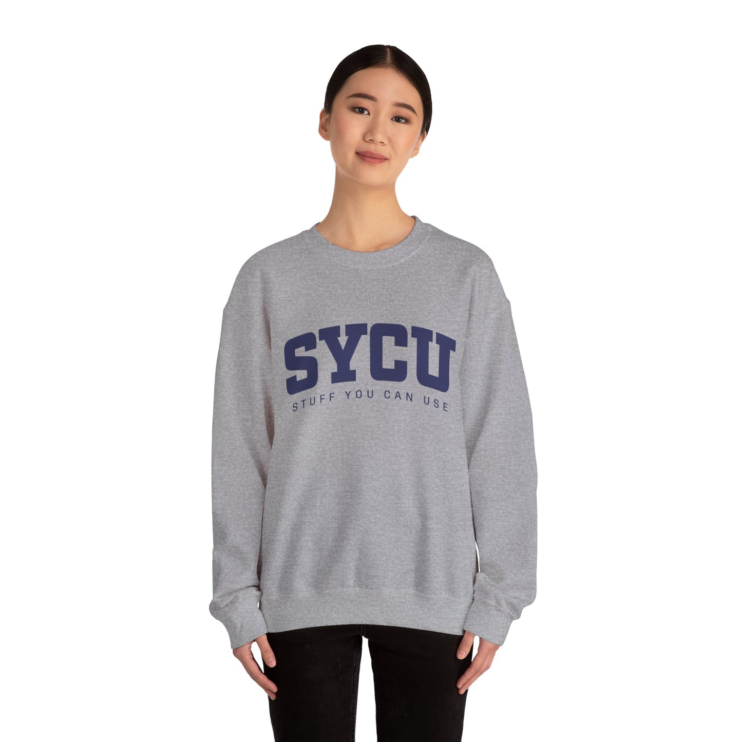 Navy College | SYCU | Crewneck