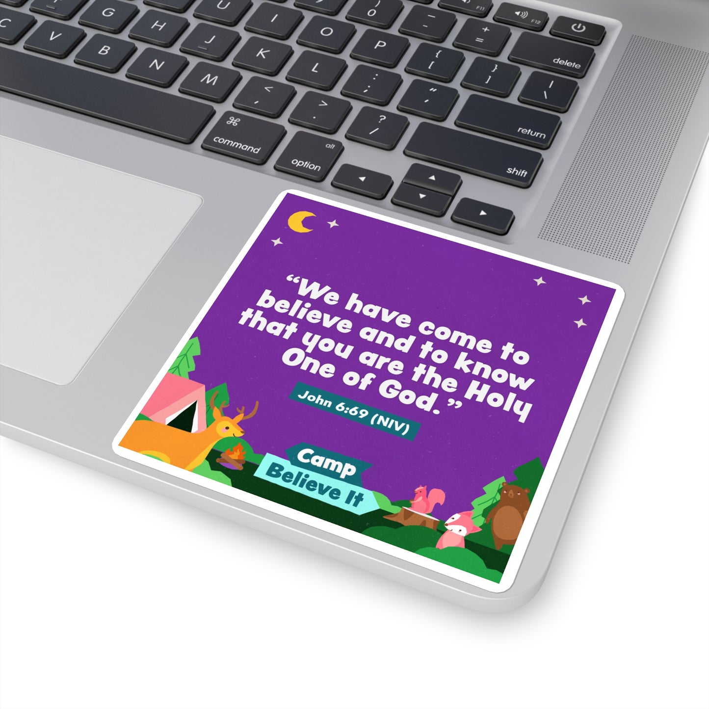 Memory Verse Sticker | V8 | Camp Believe It Preschool