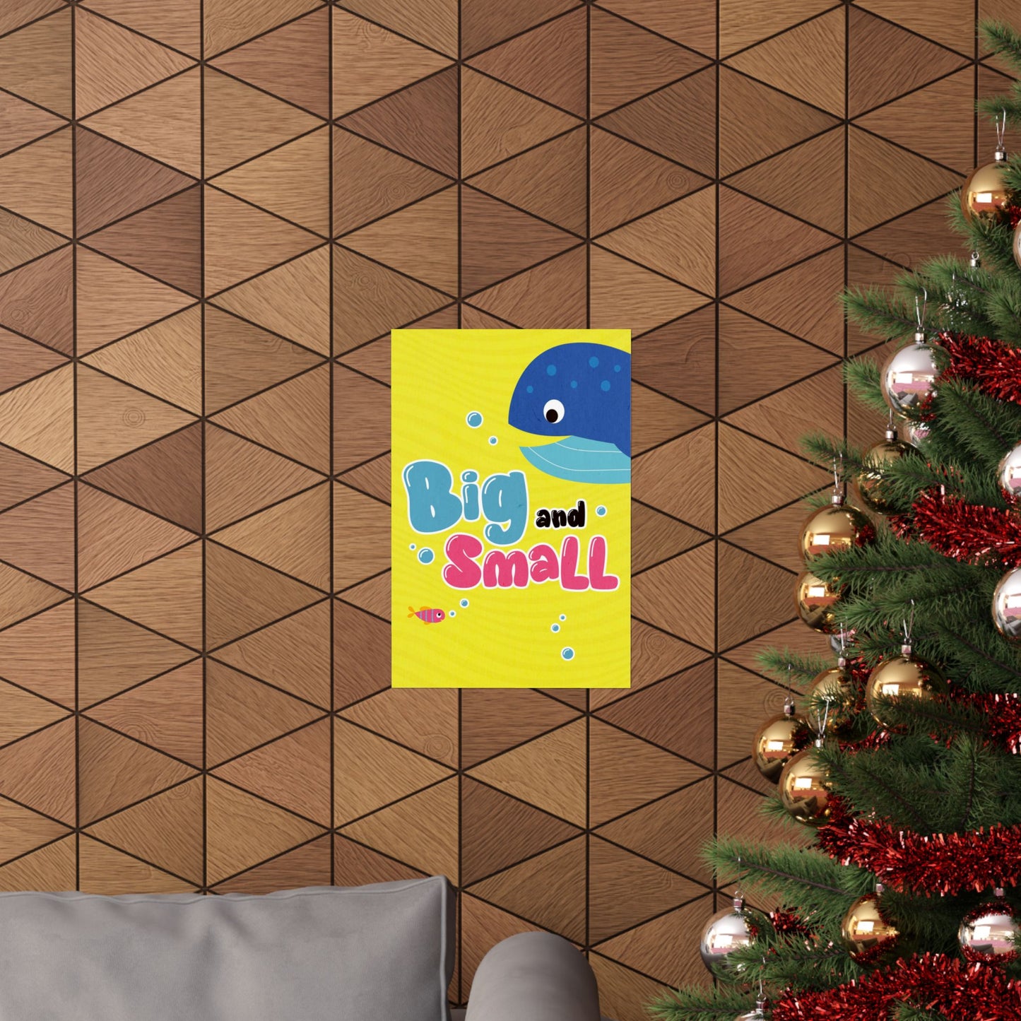 Poster I V5 I Big And Small Preschool Series Graphic I Vertical