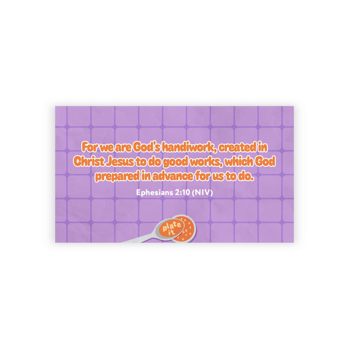 Memory Verse Cards | V5 | Plate It Preschool