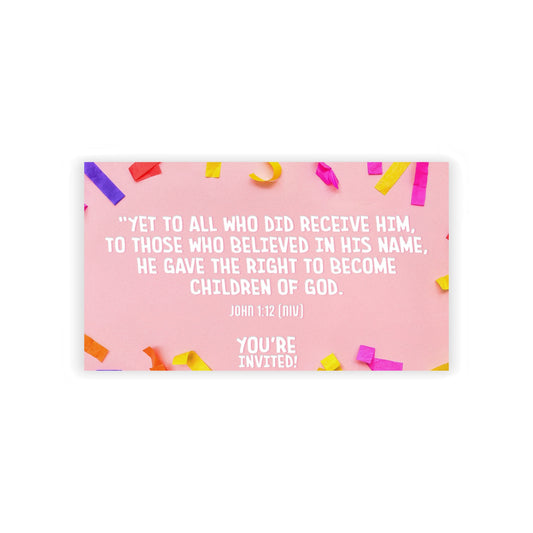 Memory Verse Cards | V9 | You're Invited! Elementary