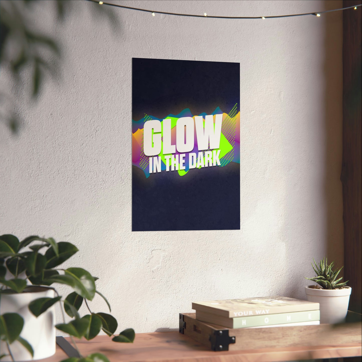 Poster | V7 | Glow In The Dark Series Graphic | Vertical