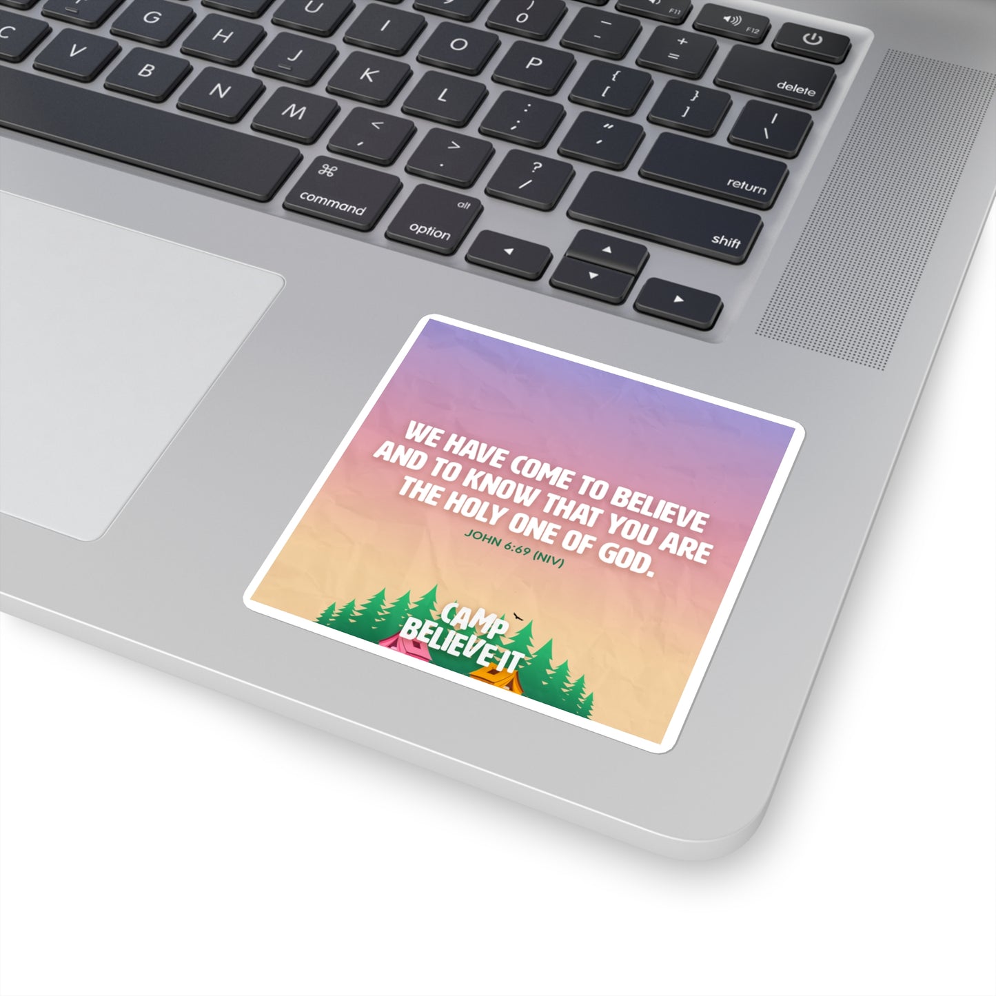 Memory Verse Sticker | V8 | Camp Believe It