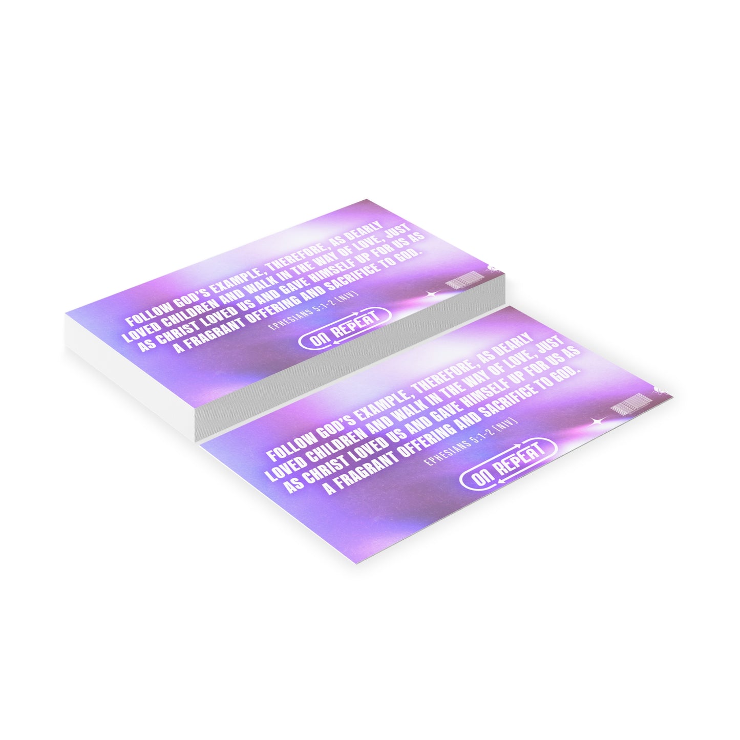 Memory Verse Cards | V8 | On Repeat