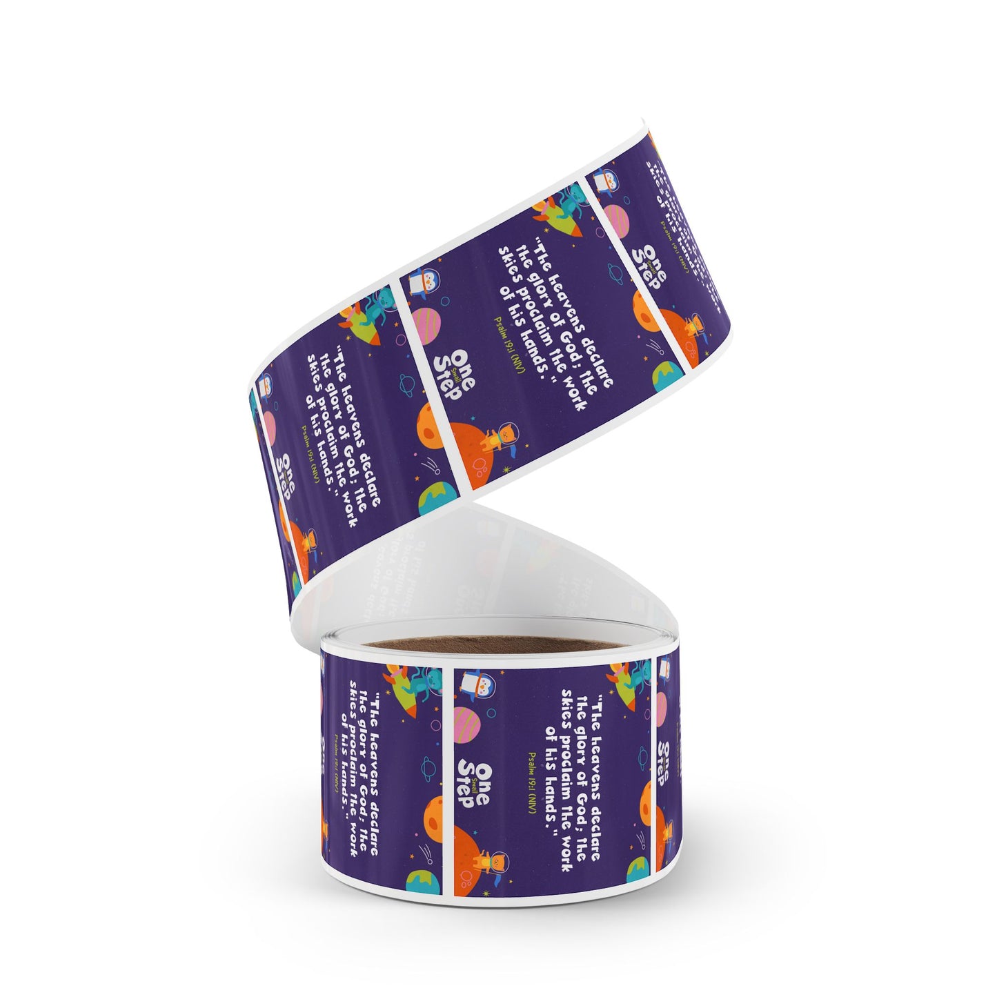 Memory Verse Sticker Roll | V7 | One Small Step Preschool